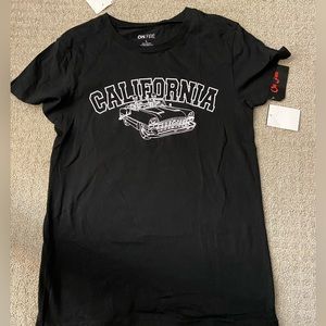 Black California Graphic Tee